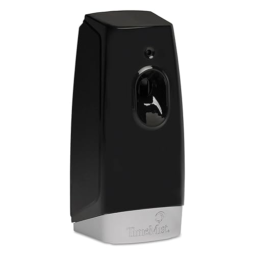Timemist Settings Air Freshener Dispenser, Black