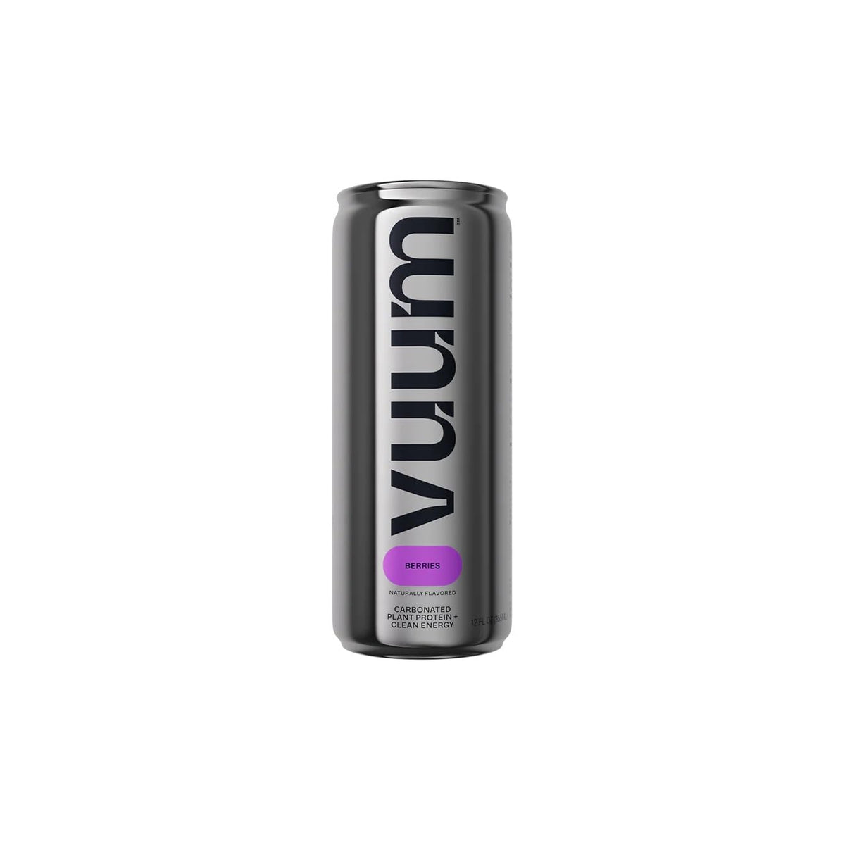 VUUM - 'Berries' Carbonated Plant Protein Energy Drink (12OZ)
