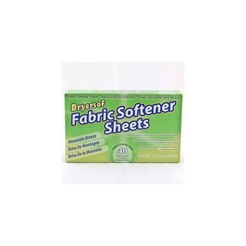 Dryer Fabric Softner Sheets - Mountain Breeze