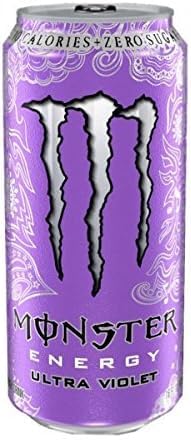 Monster Energy Drink - Ultra Violet - 16fl.oz.(Pack of 8)