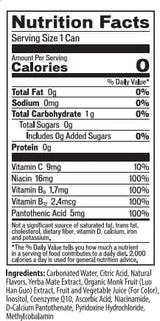 Angry Angel Blackberry Lemon & Peach Ginger Natural Energy Drink - (24 count) Mixed Pack - Zero Sugar - CoQ10 - Important B Vitamins - 12 oz Cans