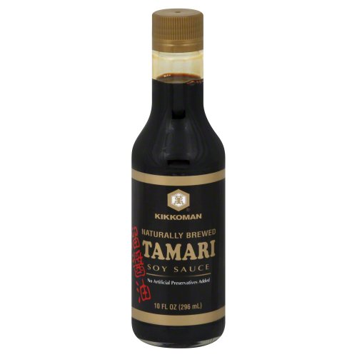 Kikkoman Soy Sauce, Tamari, 10 Ounce (Pack of 3)