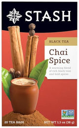 Stash Tea Chai Spice Black Tea, 20 ct