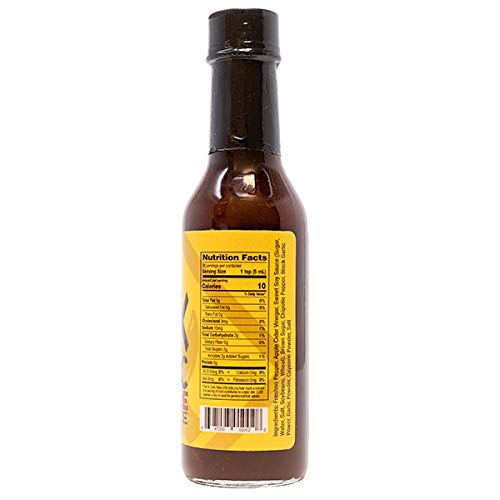 CaJohns Hot Sauce (Black Garlic Chipotle Hot Sauce)