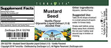Mustard Seed Glycerite Liquid Extract (1:5) - Vanilla Flavored (1 oz, ZIN: 522769) - 3 Pack