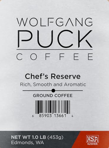 Wolfgang Puck Coffee Chef's Reserve Ground, 16 Ounce