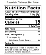 Betty Crocker Fusion Sprinkles Christmas Mix Bottle Festive Red, Green & White Holiday Sprinkles for Decorating Cookies, Cupcakes & Cakes, 26oz
