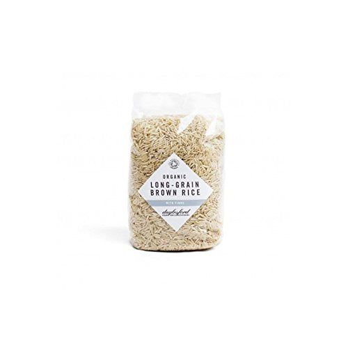 Daylesford Organic Long-Grain Brown Rice 500G (Pack of 4)