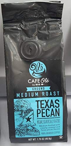 Cafe Ole Texas Pecan Medium Ground Coffee Sampler