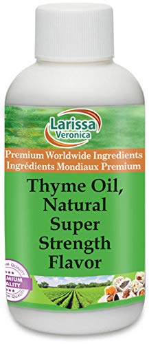 Thyme Oil, Natural Super Strength Flavor (4 oz, ZIN: 528582) - 3 Pack