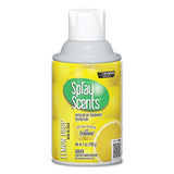 Champion Sprayon Sprayscents Metered Air Freshener Refill, Lemon, 7 Oz Aerosol, Spray 12/Carton