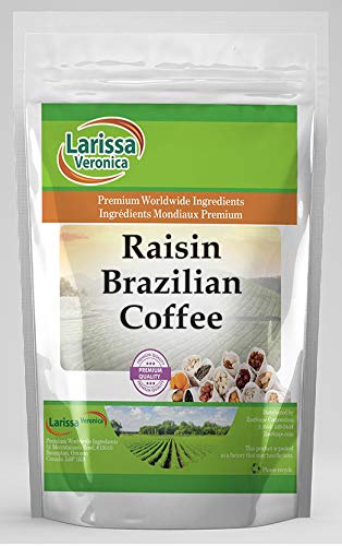 Raisin Brazilian Coffee (Gourmet, Naturally Flavored, Whole Coffee Beans) (4 oz, ZIN: 556827)