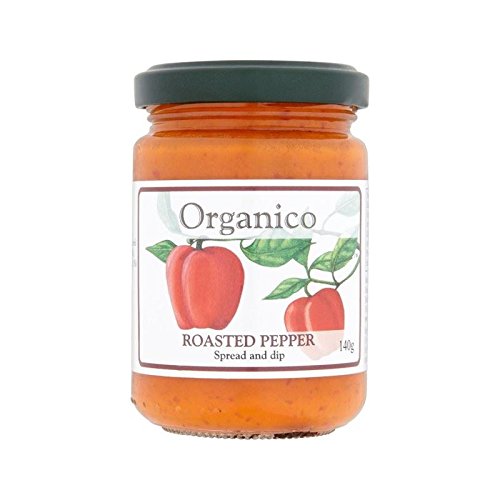 Organico Roasted Pepper Spread & Dip 140g