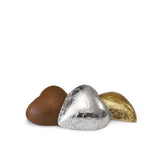 See's Candies 3.4 oz Celebration Chocolate Foil Wrapped Hearts