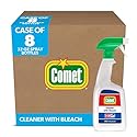 Comet Professional All Purpose Liquid Cleaner with Bleach for Commercial Use, 32 fl oz (Case of 8)