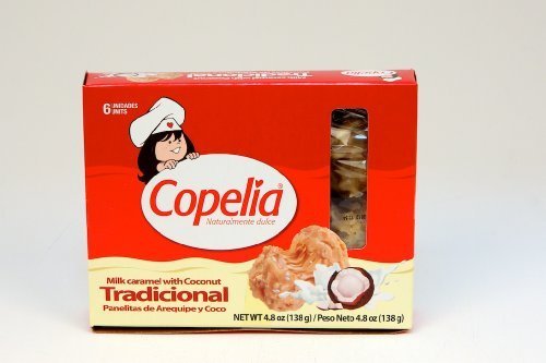 Copelia Milk Caramel With Coconut 6 Count - Cocadas De Panela Y Coco by Copelia