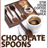 Elit Choco spoons Milk and Dark chocolate (6 spoons) (1 PACK)