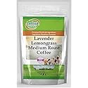 Lavender Lemongrass Medium Roast Coffee (Gourmet, Naturally Flavored, Whole Coffee Beans) (8 oz, ZIN: 560802) - 2 Pack