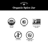 Watkins Gourmet Organic Spice Jar, Seasonings With Salt, 4.2 Oz