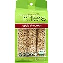 CRUNCHY ROLLERS Organic Apple Cinnamon Rice Rollers 6 Count, 2.6 OZ