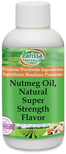 Nutmeg Oil, Natural Super Strength Flavor (4 oz, ZIN: 528558)