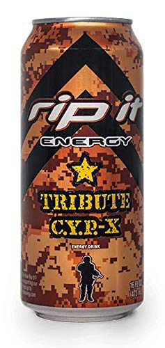 Rip It Energy Drinks Tribute Editions (Tribute C.Y.P.-X, 6 Cans)