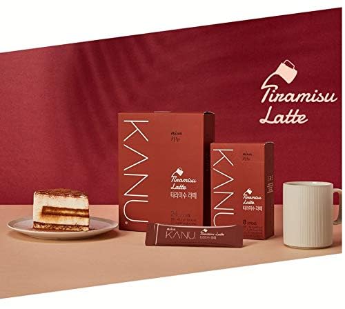 Maxim KANU Tiramisu Latte 24 Sticks, Vanilla Latte 24 Sticks