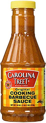 Carolina Treet Cooking Barbecue Sauce, Original Flavor, 18 Ounce - 3 Pack…