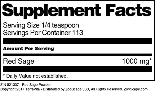 Red Sage Powder (4 oz, ZIN: 521337) - 3 Pack