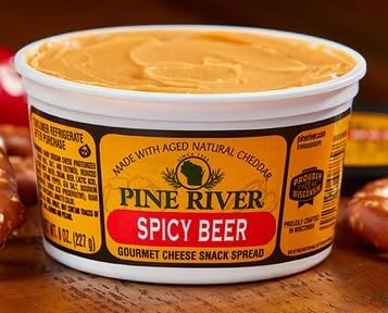 Wisconsin Cheese Spread, 8oz Shelf Stable (Spicy Beer)