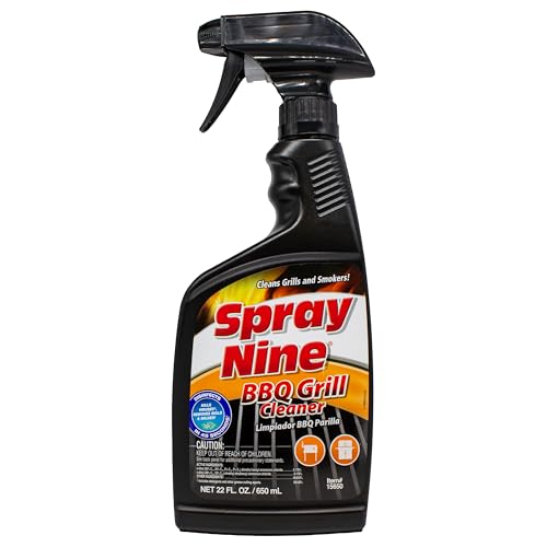 Spray Nine 15650 Barbeque Grill Cleaner, 22 oz.