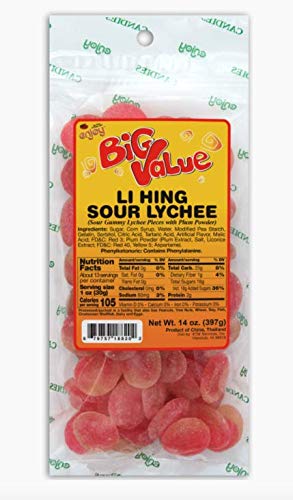 Li Hing Sour Lychee - 14 ounce (397g)
