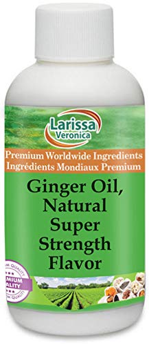 Ginger Oil, Natural Super Strength Flavor (4 oz, ZIN: 528534) - 3 Pack