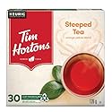 Tim Hortons Steeped Orange Pekoe Tea, Black Tea, Single Serve Keurig K-Cup Pods, 30 Count