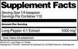 Long Pepper 4:1 Powder (4 oz, ZIN: 521127) - 3 Pack