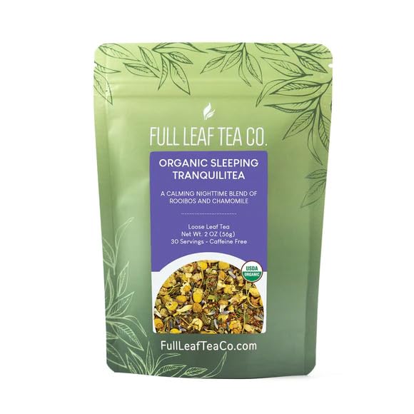 Organic Sleeping TranquiliTea - 2oz Bag (Approx. 30 Servings) | Full Leaf Tea Co.