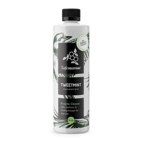 Safe Solutions Best Natural Cleaning Product TweetMint Enzyme Cleaner Nontoxic 16 OZ Bottle