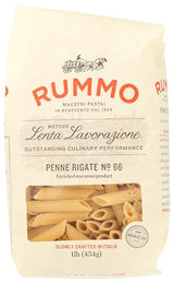 Rummo, Pasta Penne Rigate, 16 Ounce