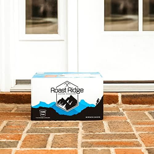 Roast Ridge Single Serve Coffee Pods for Keurig K-Cup Brewers, Variety Pack, Medium Roast, 100 Count (20 each: Cinnamon Swirl, Coconut Caramel