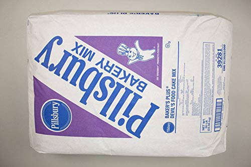 Pillsbury Baker's Plus Devil's Food Cake Mix, 50 Pound