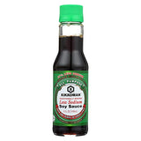 Kikkoman Less Sodium Soy Sauce, 5 Fluid Ounce -- 12 per case.
