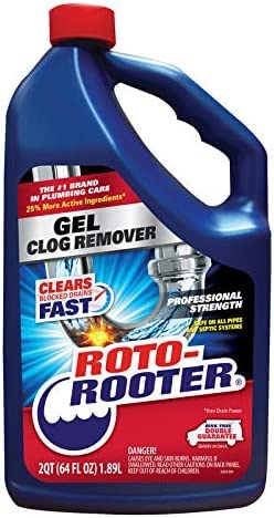 Rust-Oleum Roto Rooter Gel Clog Remover, 64 oz.