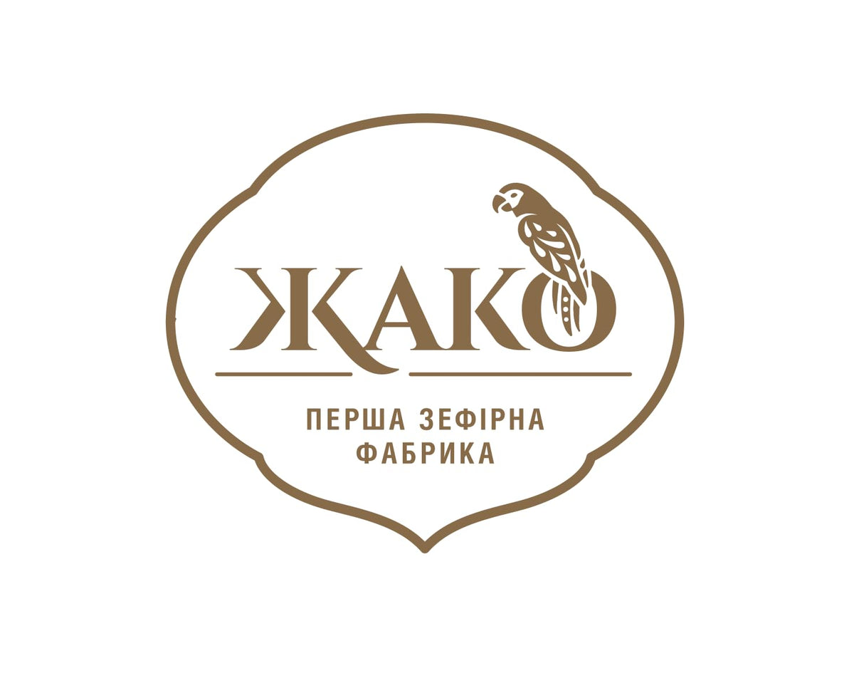 Jako Zefir Vanilla Marshmallow 12.3 oz / 350 g (1 Pack)