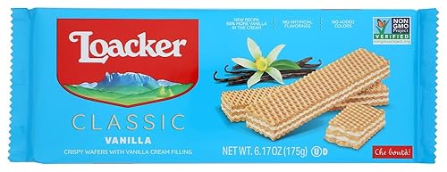 Loacker Wafer Vanilla, 6.17 oz