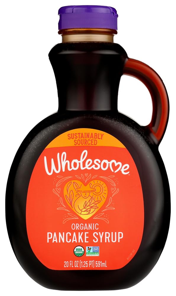 Wholesome Sweeteners Pancake Syrup, Original, 20 Fl Oz