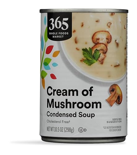 365 by Whole Foods Market, Condensed Cream of Mushroom Soup, 10.5 Ounce