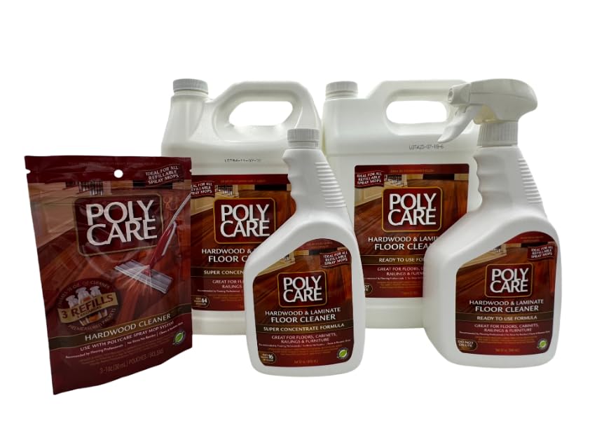 PolyCare Ready-to-Use Floor Cleaner, 32oz-1qt