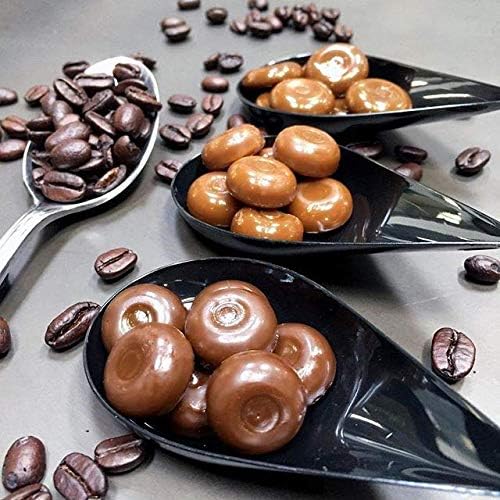 Bali's Best Café Latte Candy, 2.2 Pound Bag, Individually Wrapped Hard Candy with Latte Filled Center, Made with Real Sumatran Coffee, Halal