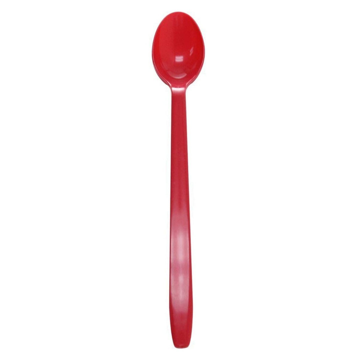 Karat U2205 (Red) 7.8" PP Heavy-Weight Disposable Soda Spoon, Red (Pack of 1000)