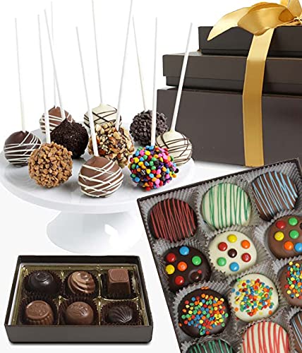 From You Flowers - Chocolate Covered Birthday Gift Tower